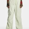 Jaded London Sage Green Parachute Cargo Pants