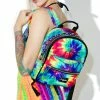 Jaded London Chained Tie Dye Mini Backpack