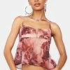 Jaded London Tops Vintage Rose Cami Top