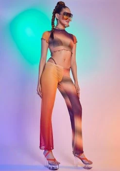 Brand new π₯° Jaded London Ombre Mix Print Mesh Beach Trousers π₯ 7 Jaded London Ombre Mix Print Mesh Beach Trousers