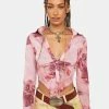 Cheap 🔔 Jaded London Vintage Rose 👚 Shirt 👏 1 Jaded London Vintage Rose Shirt