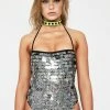 Jaded London Zebra Disc Sequin Swimsuit