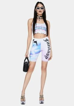 New 🥰 Jaded London Unbothered Cloud Print Halter Neck Top ❤️ 8 Jaded London Unbothered Cloud Print Halter Neck Top