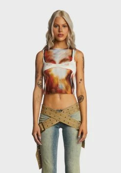 Jaded London Tops Bare All Tank Top