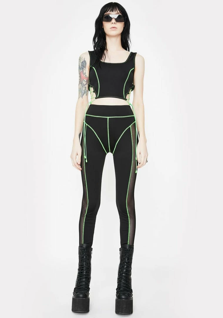 Cheapest π Jaded London Green & Black Lace Up Sports Bra Active β€οΈ 5 Jaded London Green & Black Lace Up Sports Bra Active