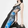 Jaded London Active Heartbeat Print Cut-Out Catsuit