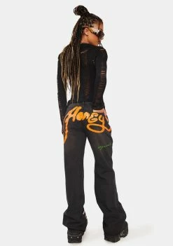 Jaded London Bottoms Honey Bum Low Rise Jeans