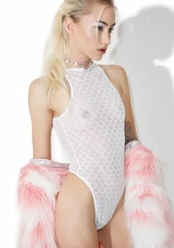 Jaded London Mermaid Glitter Bodysuit