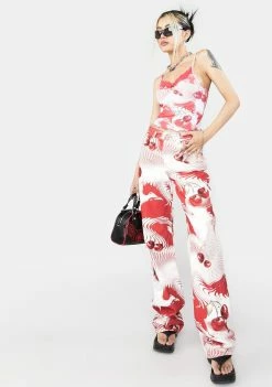 Best Pirce ๐ Jaded London Cherry Swirl Print Cami Top โ 8 Jaded London Cherry Swirl Print Cami Top