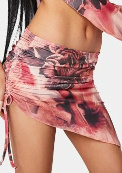 Jaded London Rosa Asymmetric Skirt