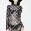 Jaded London Dresses Barbwire Mesh Dress