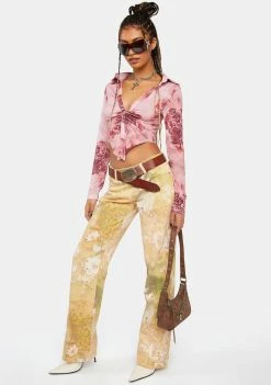 Jaded London Discoteca Jeans With Shine Sequin Boyfriend Jeans