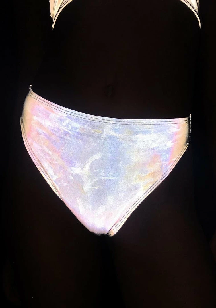 Promo π Jaded London Swim Reflective High Leg π Bikini Bottoms π 3 Jaded London Swim Reflective High Leg Bikini Bottoms