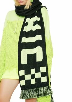 Cheap π Jaded London Scarves & Gloves Toxic Rave Scarf π 7 Jaded London Scarves & Gloves Toxic Rave Scarf