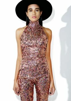 Jaded London Jumpsuits & Rompers Magik City Sequin Jumpsuit