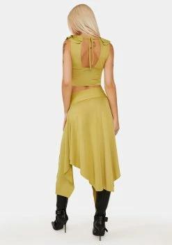 Jaded London Orchard Asymmetric Skirt