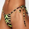 Jaded London Technicolor Tiger Low Rise Bikini Bottoms Swim