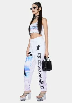 Budget π₯ Jaded London Fantasy Heart Scene Print Cuffed Sweatpants π 8 Jaded London Fantasy Heart Scene Print Cuffed Sweatpants