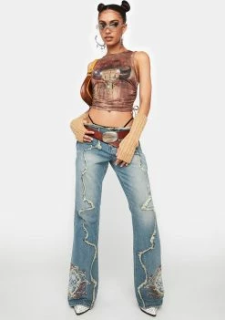 Jaded London Rebirth Studded Tank Top