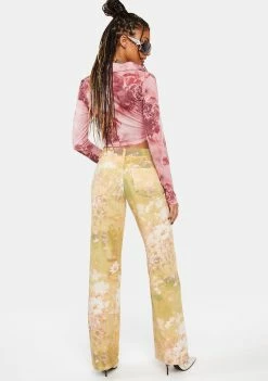 Jaded London Discoteca Jeans With Shine Sequin Boyfriend Jeans
