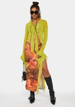 Jaded London Flamenco Frill Blouse Dress Blouses