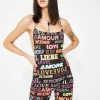 Jaded London Jumpsuits & Rompers Slogan Printed Catsuit