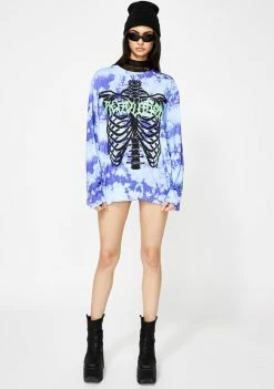 Promo ๐ Jaded London Skeleton Print Long Sleeve T-Shirt ๐ 8 Jaded London Skeleton Print Long Sleeve T-Shirt