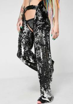 Cheapest β€οΈ Jaded London Bottoms Flip Sequin Chaps π₯ 10 Jaded London Bottoms Flip Sequin Chaps