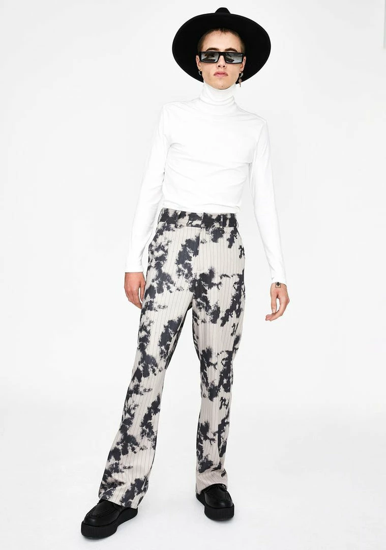 Hot Sale π Jaded London Bleach Pinstripe Relaxed Trousers Bottoms π 5 Jaded London Bleach Pinstripe Relaxed Trousers Bottoms