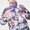 Wholesale 👏 Jaded London Mashup Graffiti Quilted Jacket 😉 1 Jaded London Mashup Graffiti Quilted Jacket