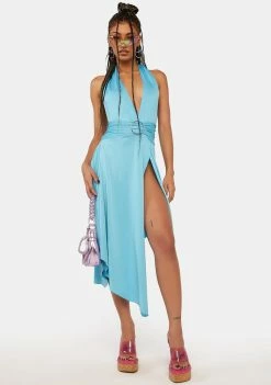 Jaded London Mamacita Halter Midi Dress