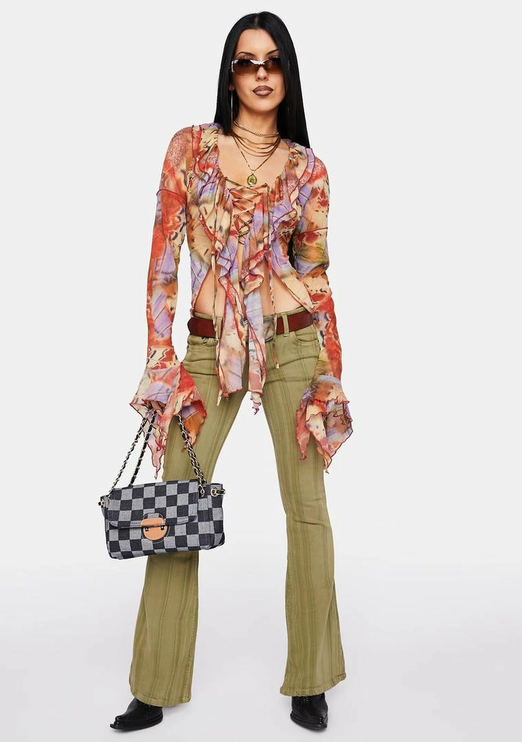 Cheapest 𧨠Jaded London Tops Allele Lace-Up Top ⨠5 Jaded London Tops Allele Lace-Up Top